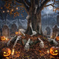 Halloween skeletthand trädgårdsstake dekoration