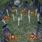 Halloween skeletthand trädgårdsstake dekoration