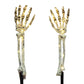 Halloween skeletthand trädgårdsstake dekoration