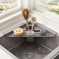 Space-Saving Corner Drainer