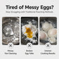 Stainless Steel 3-Cup Egg Poacher