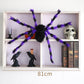 Halloween utomhusdekorationer jättespindel