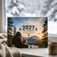 🌲Köp 2 få 1 gratis🔥 Rolig skogskalender 2027 för väggen – charmiga skogsdjursmotiv med stora skrivvänliga rutor för hem och kontor!