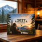 🌲Köp 2 få 1 gratis🔥 Rolig skogskalender 2027 för väggen – charmiga skogsdjursmotiv med stora skrivvänliga rutor för hem och kontor!