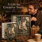 Kreativt Steampunk Gitarr 3D-pussel