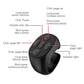 Fingertopps Trådlös Bluetooth Fjärrkontroll