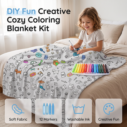 🎨 50 % RABATT NU! 🖍️ Kreativt och mysigt målarfilt-kit – måla, tvätta & måla igen – perfekt för kreativa barn och lugna eftermiddagar 🛋️