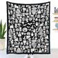 🛋️ 50 % RABATT NU! 🎨 Färgläggningsfilt för hela familjen – mysig julpresent i fleece, 150×127 cm 🎁