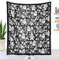 🛋️ 50 % RABATT NU! 🎨 Färgläggningsfilt för hela familjen – mysig julpresent i fleece, 150×127 cm 🎁
