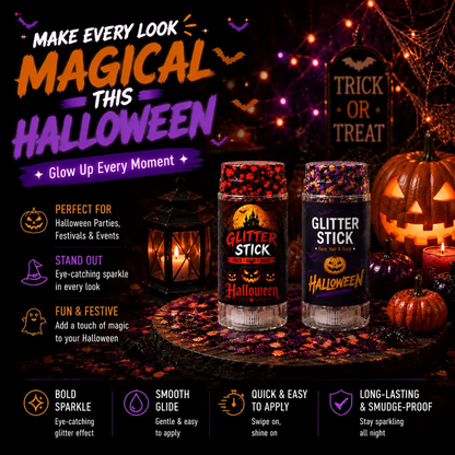 🔥🎁Köp 3 få 2 gratis🔥Halloween-glitter för kroppsmålning – stjärnglitter
