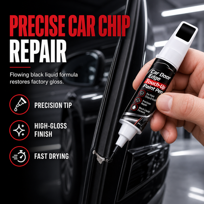 🚗🖤Köp 2 få 1 gratis🔥! Reparationspenna för Svart Billack – Dölj Små Repor & Fräscha Upp Bilens Yta ✨