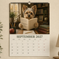 🔥🎁Nyhet 50 % RABATT🔥Väggkalender med Yorkshire Terrier 2027