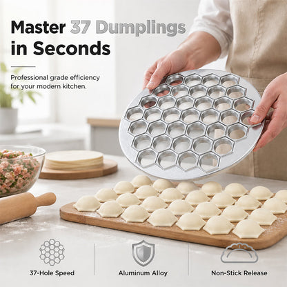 Dumplingform med 37 hål