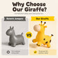 Söt giraffstudsare för barn