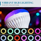🔥🎁Köp 2 få 1 gratis🔥💡 TECH DEAL – Kombinera musik och stämningsljus i samma lampa med Bluetooth och 12 RGB-färger – Smart E27-lampa med högtalare