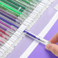 Glittergelpennor i set