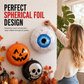 🎁Köp 2 få 1 gratis🔥22-tums 4D-ögonballonger för halloweendekorationer