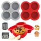 🧁🎁Köp 2 få 1 gratis✨BEGRÄNSAT ERBJUDANDE✨ – Från ugn till frys med en non-stick-form som sparar både tid och plats i köket – Mångsidig bakform i livsmedelssäker silikon