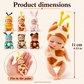 🧸 Mini Reborn-Bebisar – 6 Söta Sovande Djurfigurer att Samla på 💕