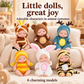 🧸 Mini Reborn-Bebisar – 6 Söta Sovande Djurfigurer att Samla på 💕