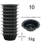 🍰 Köp 3 få 5 gratis🎃 Mini pumpakaksform i kolstål – non-stick, jämn värmefördelning & professionell design – perfekt för individuella desserter och familjebak ✨🧁