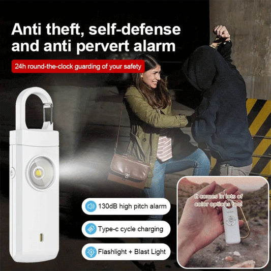 🔥🎁Nyhet 50 % RABATT🔥130 dB Blinkande Hög Sirensång Nödlarm Säkerhetslarm