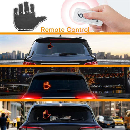 LED-gestlampa med långfinger och fjärrkontroll
