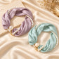 ✨50% RABATT NU! !✨Scarfhalsband med pärlor