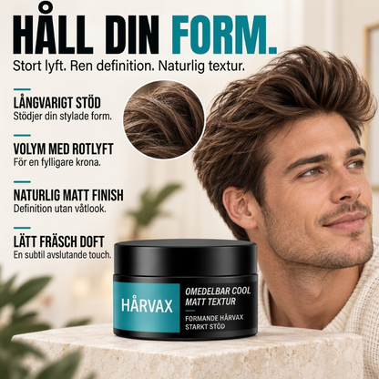 Lätt, starkt hållande hårlera för män