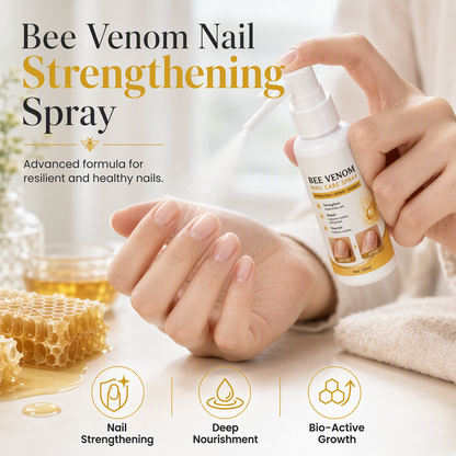 Köp 2, få 1 gratis-Stärkande och vårdande nagelspray med bigift