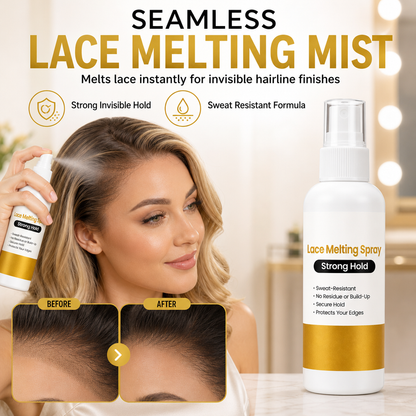 Stylingmist för laceperuker – naturligt hårfäste