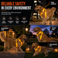 🐾 Justerbar LED-hundsele med blinkande ljus