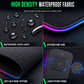 50% RABATT! Stor RGB-musmatta för gaming med 3-i-1 trådlöst, smutsavvisande tangentbordsunderlägg, 800 x 300 x 4 mm