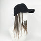 🧢 Köp 2, få 1 gratis🌬️ Baseballmössa med fäst flätor – 2-i-1-mössa & peruk, realistisk stil och justerbar passform ✨