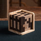 Trä Intelligens Toy Brain Teaser Game
