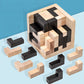 Trä Intelligens Toy Brain Teaser Game